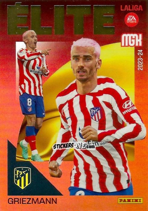 Sticker Griezmann - LaLiga 2023-2024. Megacracks n. 6 - Panini