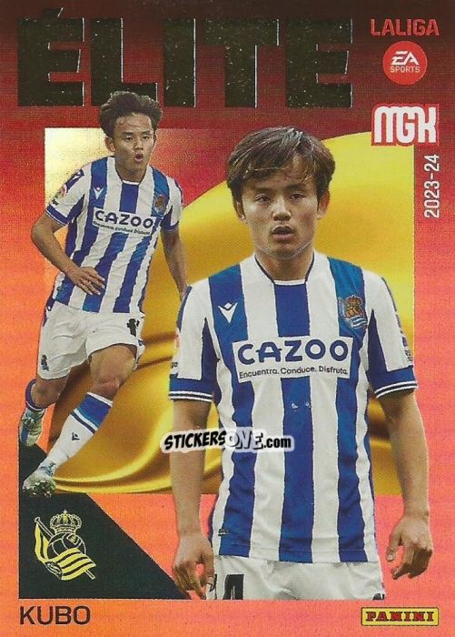 Figurina Kubo - LaLiga 2023-2024. Megacracks n. 8 - Panini