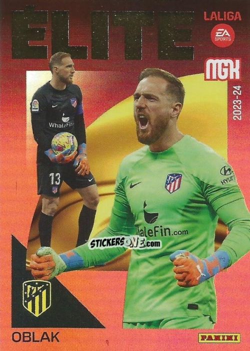Sticker Oblak - LaLiga 2023-2024. Megacracks n. 12 - Panini