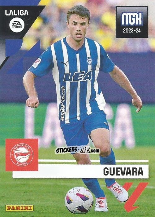 Sticker Guevara - LaLiga 2023-2024. Megacracks n. 28 - Panini