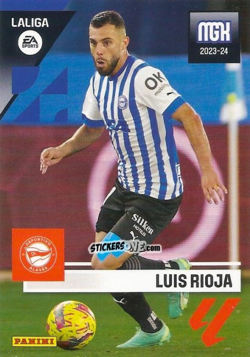 Cromo Luis Rioja