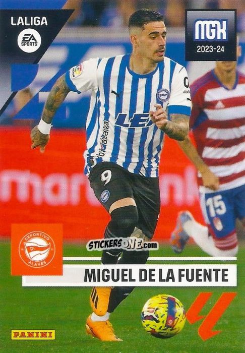 Cromo Miguel De la Fuente