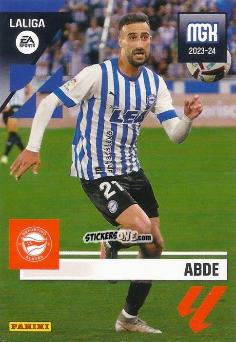 Sticker Abde - LaLiga 2023-2024. Megacracks n. 36 - Panini
