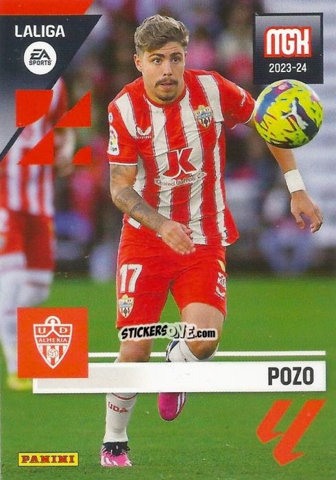 Sticker Pozo - LaLiga 2023-2024. Megacracks n. 40 - Panini