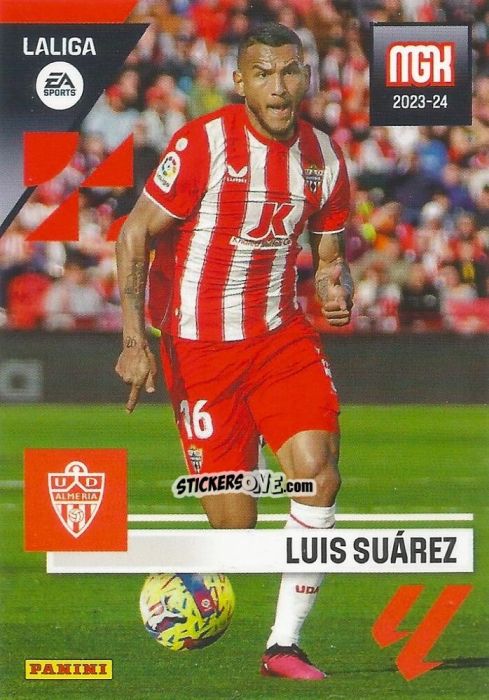 Sticker Luis Suárez - LaLiga 2023-2024. Megacracks n. 54 - Panini