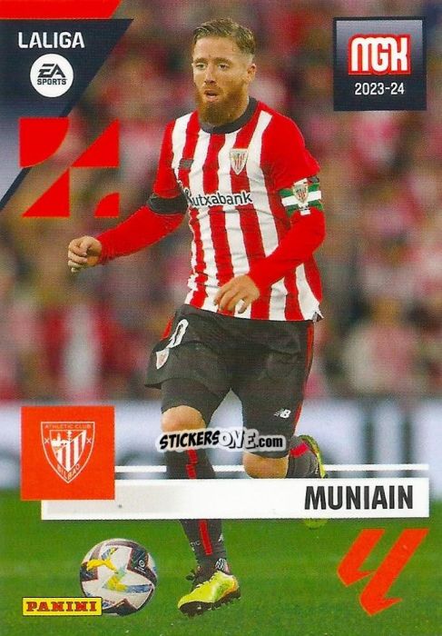 Sticker Muniain - LaLiga 2023-2024. Megacracks n. 66 - Panini