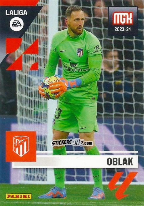 Sticker Oblak - LaLiga 2023-2024. Megacracks n. 74 - Panini