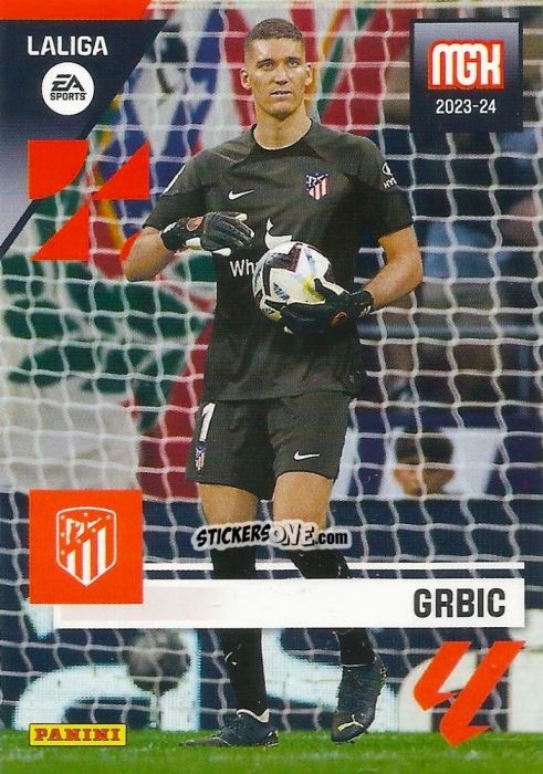 Figurina Grbic - LaLiga 2023-2024. Megacracks n. 75 - Panini