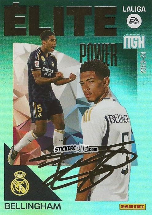 Sticker Bellingham - LaLiga 2023-2024. Megacracks n. 505P - Panini