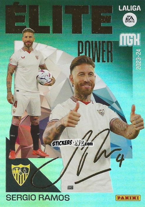 Sticker Sergio Ramos - LaLiga 2023-2024. Megacracks n. 507P - Panini