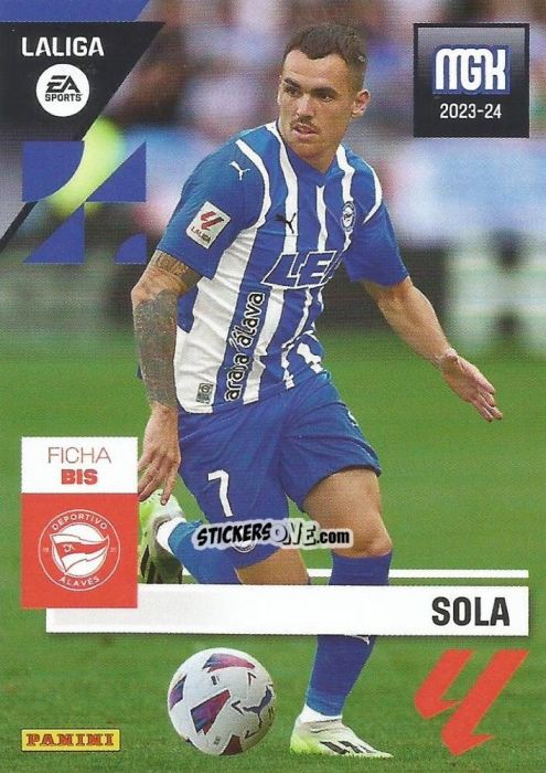 Sticker Sola - LaLiga 2023-2024. Megacracks n. 25BIS - Panini