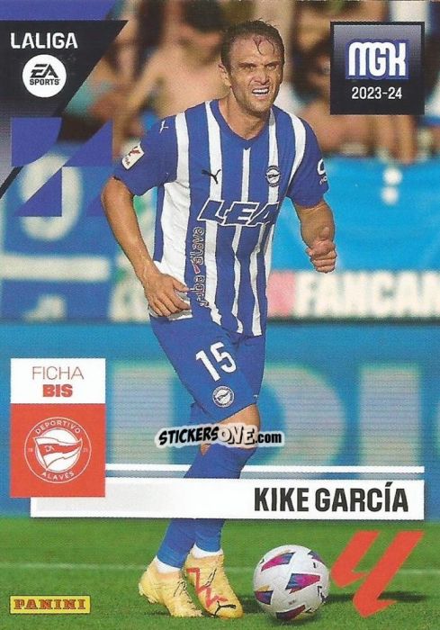 Sticker Kike Garcia - LaLiga 2023-2024. Megacracks n. 34BIS - Panini