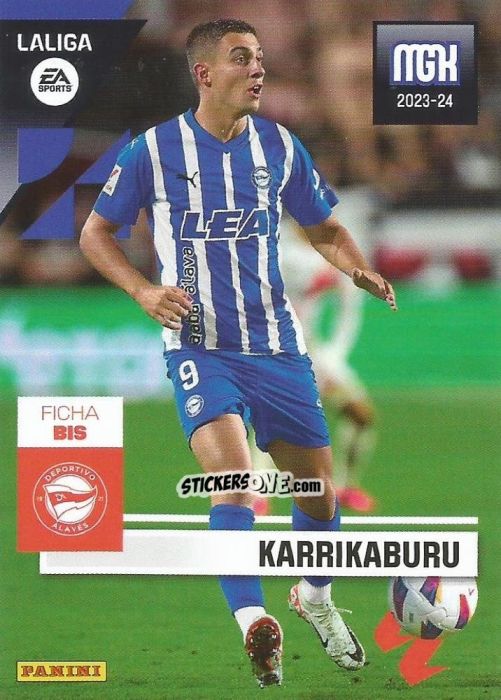 Sticker Karrikaburu - LaLiga 2023-2024. Megacracks n. 35BIS - Panini