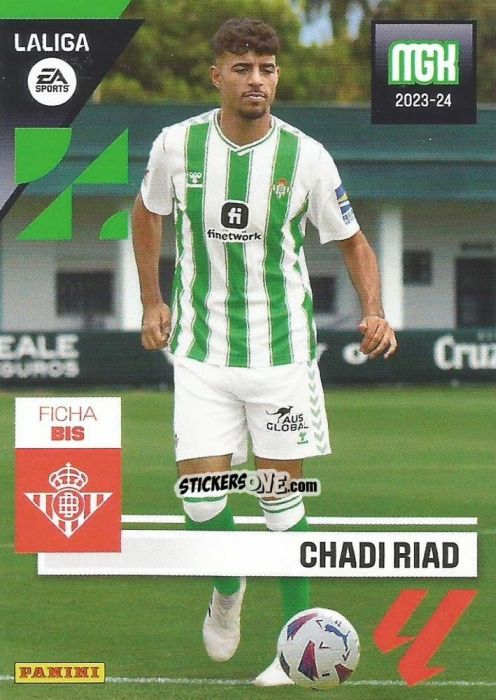 Sticker Chadi Riad - LaLiga 2023-2024. Megacracks n. 114BIS - Panini