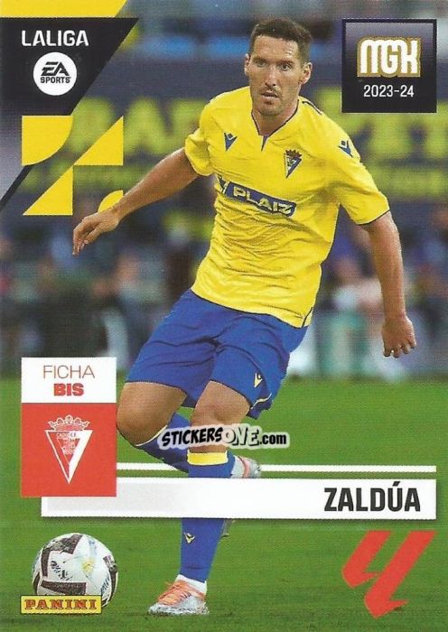 Sticker Zalduà - LaLiga 2023-2024. Megacracks n. 130BIS - Panini