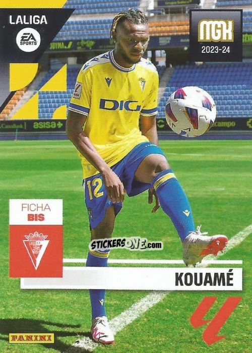 Sticker Kouamè - LaLiga 2023-2024. Megacracks n. 139BIS - Panini