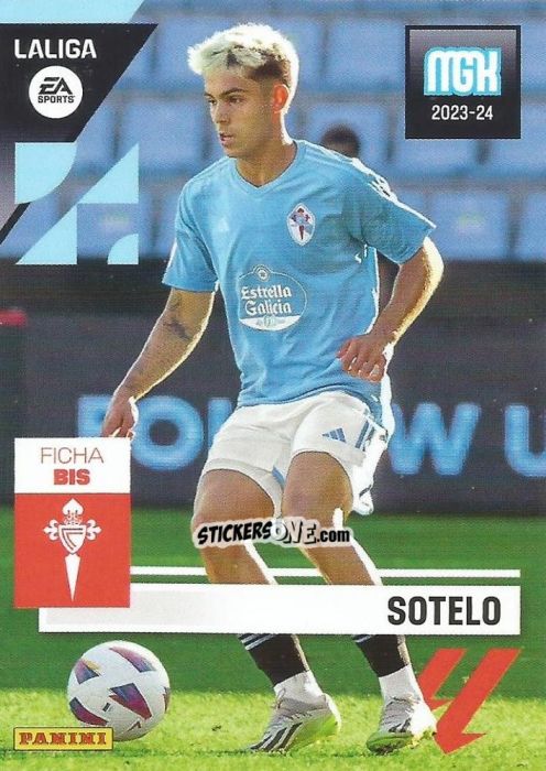 Sticker Sotelo - LaLiga 2023-2024. Megacracks n. 155BIS - Panini