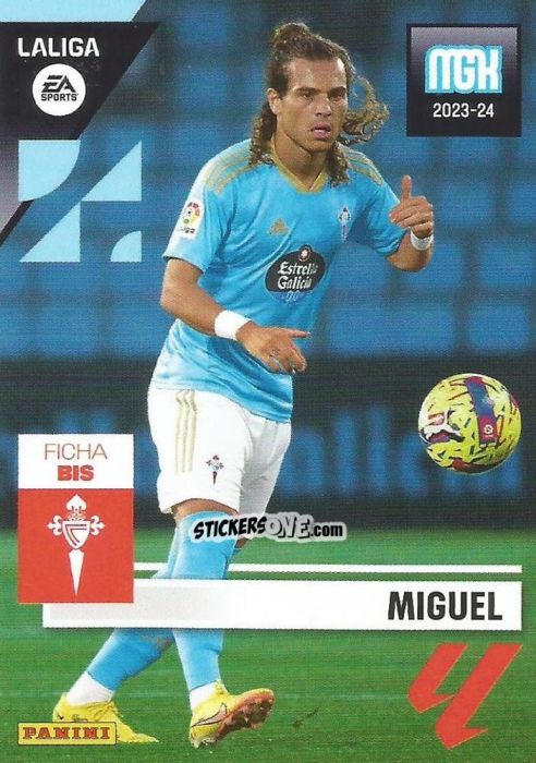 Sticker Miguel - LaLiga 2023-2024. Megacracks n. 158BIS - Panini