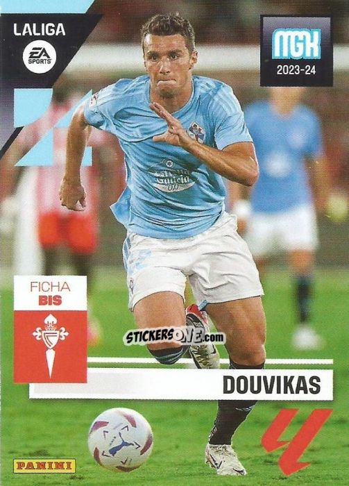 Sticker Douvikas - LaLiga 2023-2024. Megacracks n. 160BIS - Panini
