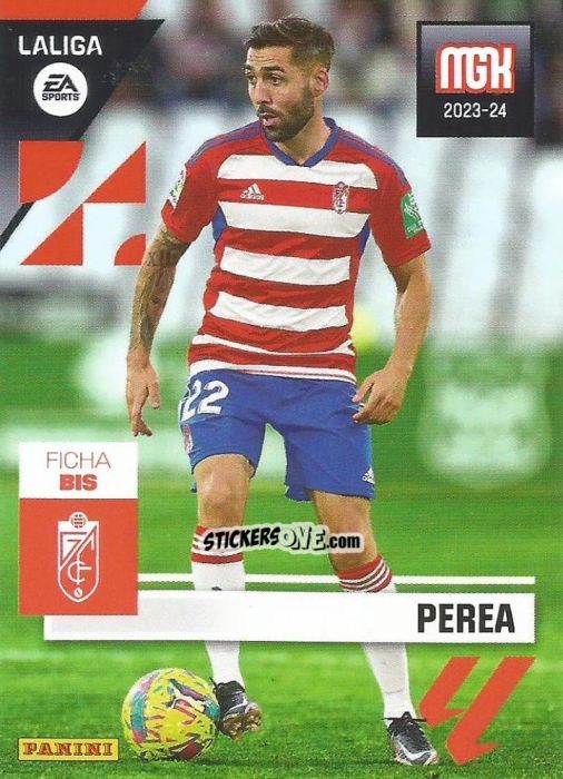Sticker Perea - LaLiga 2023-2024. Megacracks n. 209BIS - Panini