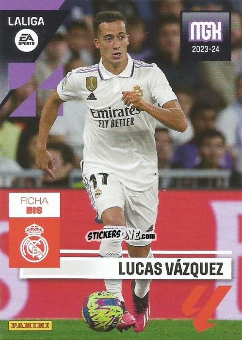 Sticker Lucas Vazquez - LaLiga 2023-2024. Megacracks n. 248BIS - Panini
