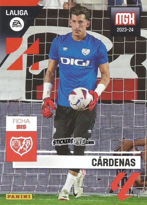 Sticker Cardenas - LaLiga 2023-2024. Megacracks n. 291BIS - Panini