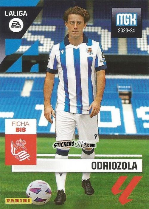 Sticker Odriozola - LaLiga 2023-2024. Megacracks n. 311BIS - Panini