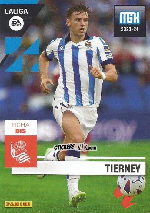 Sticker Tierney - LaLiga 2023-2024. Megacracks n. 315BIS - Panini