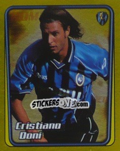 Figurina Cristiano Doni (Il Bomber) - Calcio 2001-2002 - Merlin