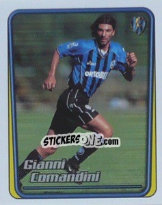 Figurina Gianni Comandini (Superstar) - Calcio 2001-2002 - Merlin