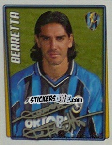Figurina Daniele Berretta - Calcio 2001-2002 - Merlin