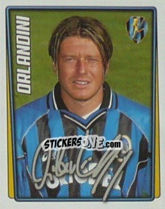 Sticker Pierluigi Orlandini - Calcio 2001-2002 - Merlin