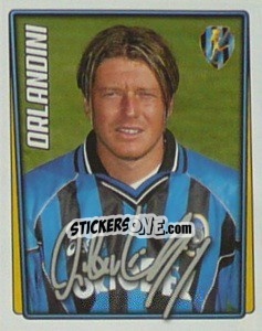 Figurina Pierluigi Orlandini - Calcio 2001-2002 - Merlin