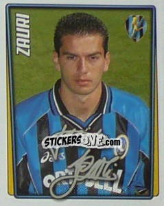 Sticker Luciano Zauri - Calcio 2001-2002 n. 17 - Merlin