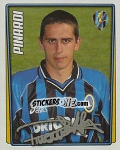 Sticker Alex Pinardi - Calcio 2001-2002 - Merlin