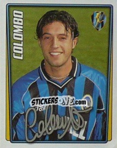 Sticker Corrado Colombo - Calcio 2001-2002 - Merlin