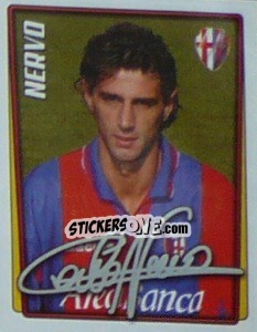 Figurina Carlo Nervo - Calcio 2001-2002 - Merlin