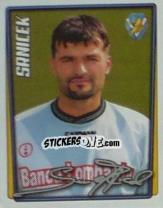Figurina Pavel Srnicek - Calcio 2001-2002 - Merlin