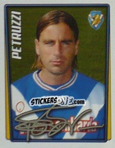 Figurina Fabio Petruzzi - Calcio 2001-2002 - Merlin