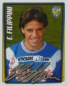Sticker Emanuele Filippini - Calcio 2001-2002 - Merlin