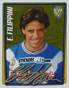 Cromo Emanuele Filippini - Calcio 2001-2002 - Merlin