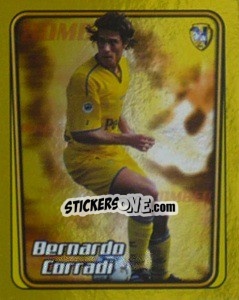Sticker Bernardo Corradi (Il Bomber) - Calcio 2001-2002 - Merlin