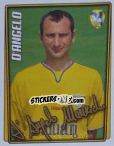 Figurina Maurizio D'Angelo - Calcio 2001-2002 - Merlin