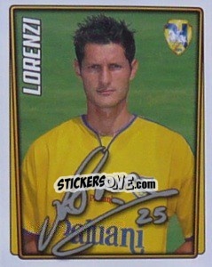 Sticker Stefano Lorenzi - Calcio 2001-2002 - Merlin