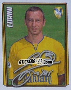 Sticker Eugenio Corini - Calcio 2001-2002 - Merlin