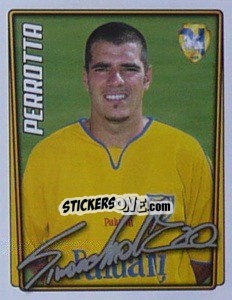 Cromo Simone Perrotta - Calcio 2001-2002 - Merlin