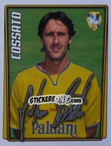 Sticker Federico Cossato - Calcio 2001-2002 - Merlin