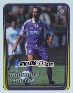 Figurina Domenico Morfeo (Superstar) - Calcio 2001-2002 - Merlin