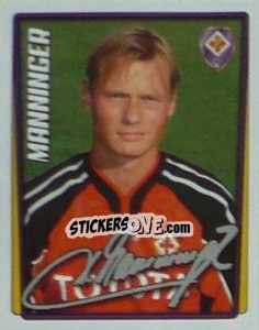 Sticker Alexander Manninger - Calcio 2001-2002 - Merlin