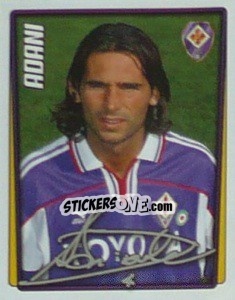 Figurina Daniele Adani - Calcio 2001-2002 - Merlin